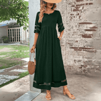 Robe Midi pour une Élégance Sans Effort - Aubrey - Cheneris