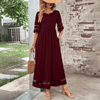 Robe Midi pour une Élégance Sans Effort - Aubrey - Cheneris