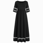 Robe Midi pour une Élégance Sans Effort - Aubrey - Cheneris