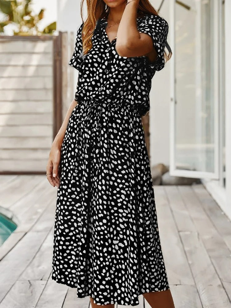 Robe d'été imprimée | Aérienne et confortable