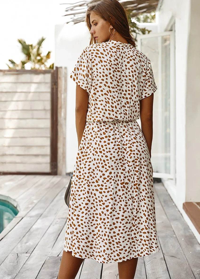 Robe d'été imprimée | Aérienne et confortable - Cheneris
