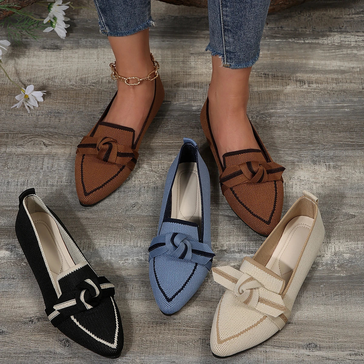 Ballerines élégantes et confortables – Sandrine