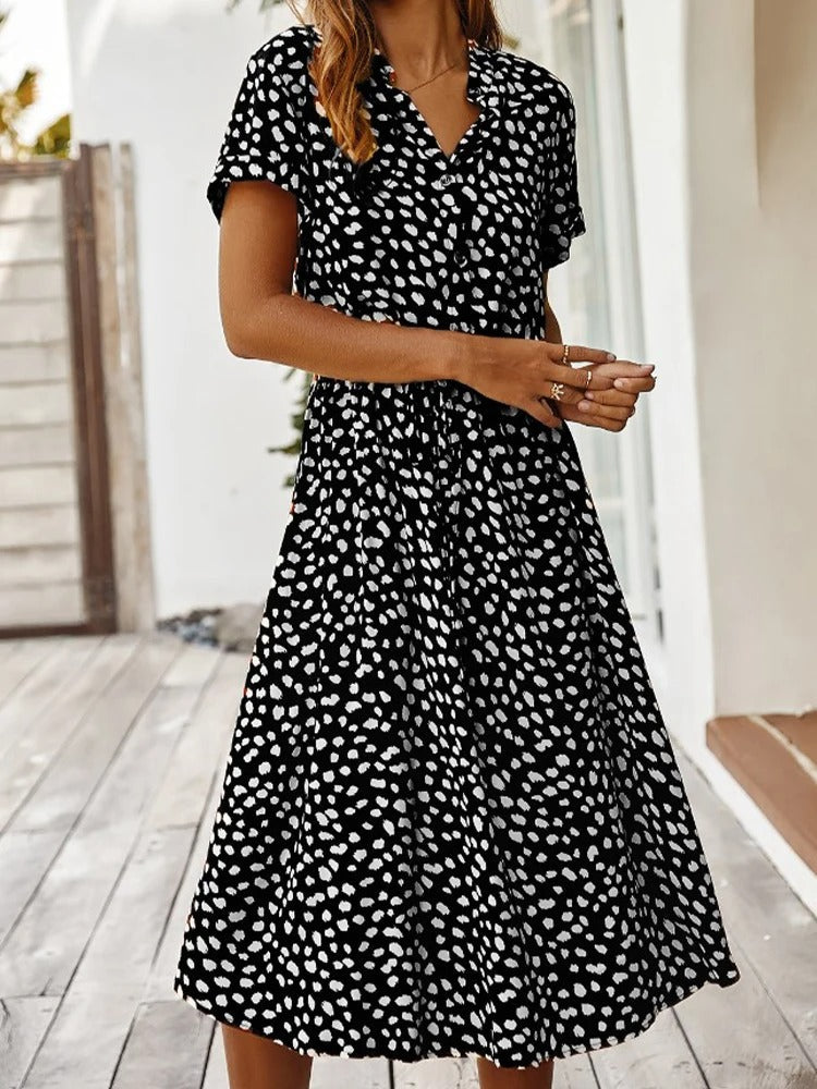 Robe d'été imprimée | Aérienne et confortable