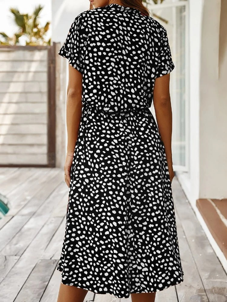 Robe d'été imprimée | Aérienne et confortable