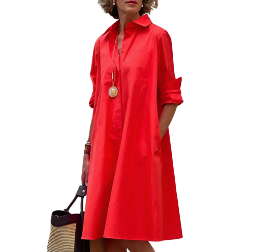 Robe chemisier classique et élégante - Didi